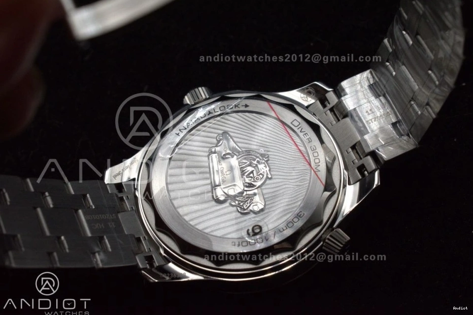 SS Edition Nekton Seamaster on Bracelet 1:1 Best Dial Diver 300M VSF A8806 Black 1230